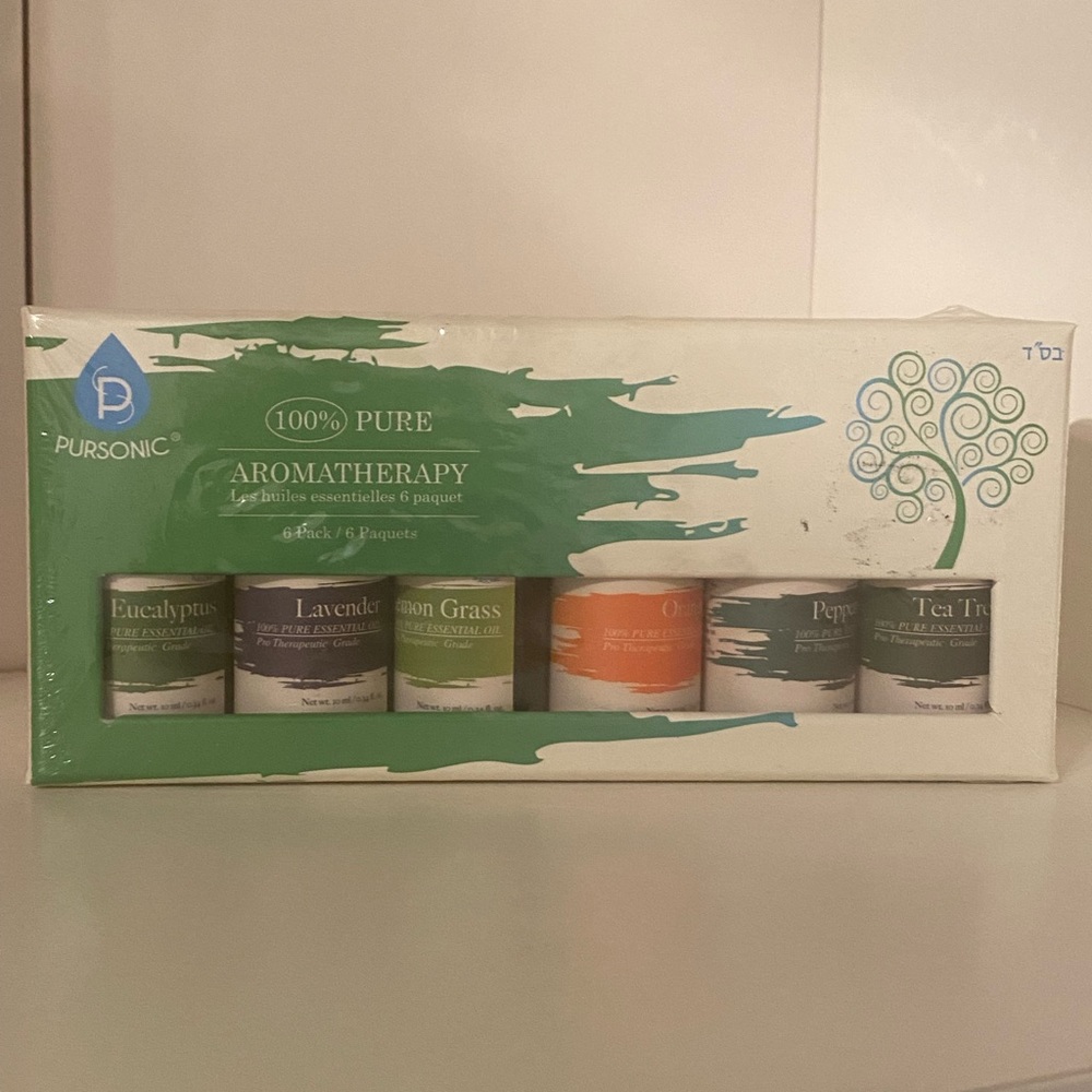 Aromatherapy Essential Oil for Diffuser 6pk